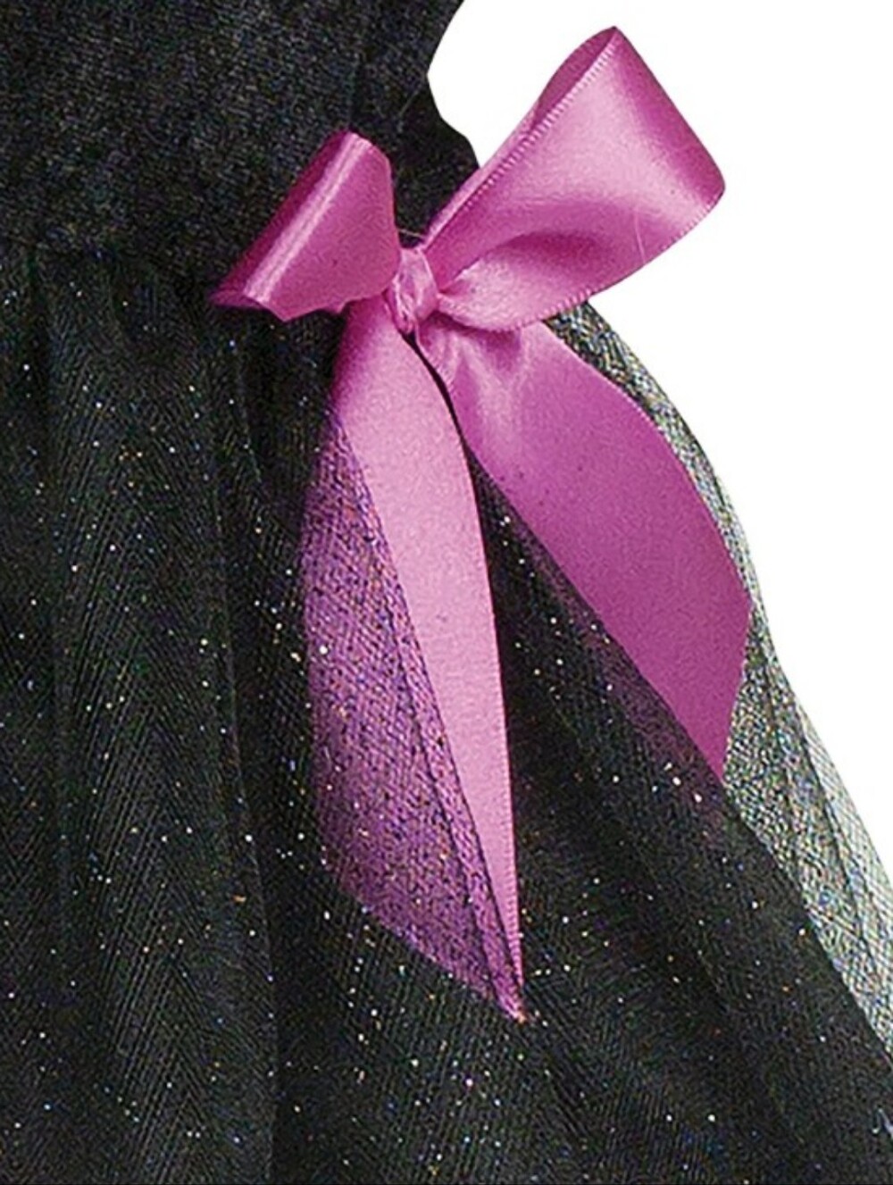 Playful Miss Kitty Purrfect Kids Black Pink Cat Costume Tutu Skirt Sz (6-6x) - Picture 7 of 11